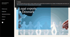 Desktop Screenshot of en.kammeradvokaten.dk